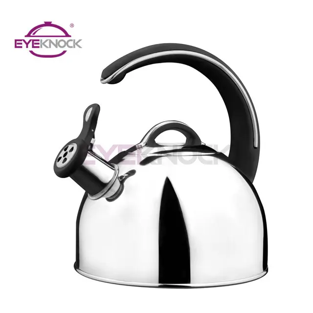 2.5 Litre Stovetop Induction bakelite handle 304 Stainless steel non electric whistling tea kettles