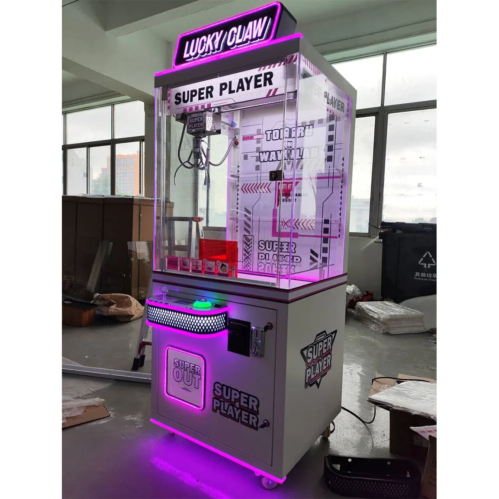 Indoor Plush Toys Claw Machine Arcade Grab Game Coin Operated Claw Machine Crane Claw Vending Machines for Sale