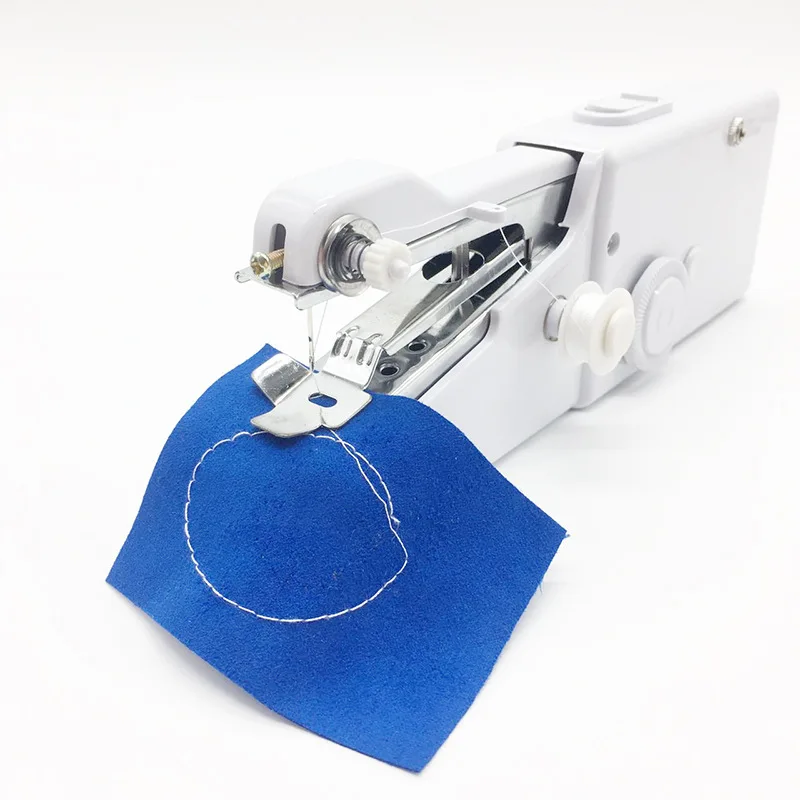 Mini Quick Handy Stitch Sew Needlework Cordless Clothes Household Electric Portable Hand Sewing Machine