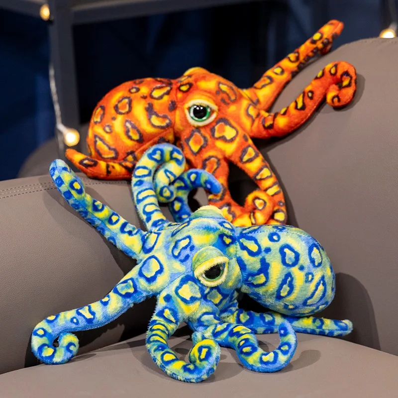 wholesale Cartoon plush marine animals Soft Stuffed Animal Octopus Plush Toy Little octopus t Plush cushion pillow