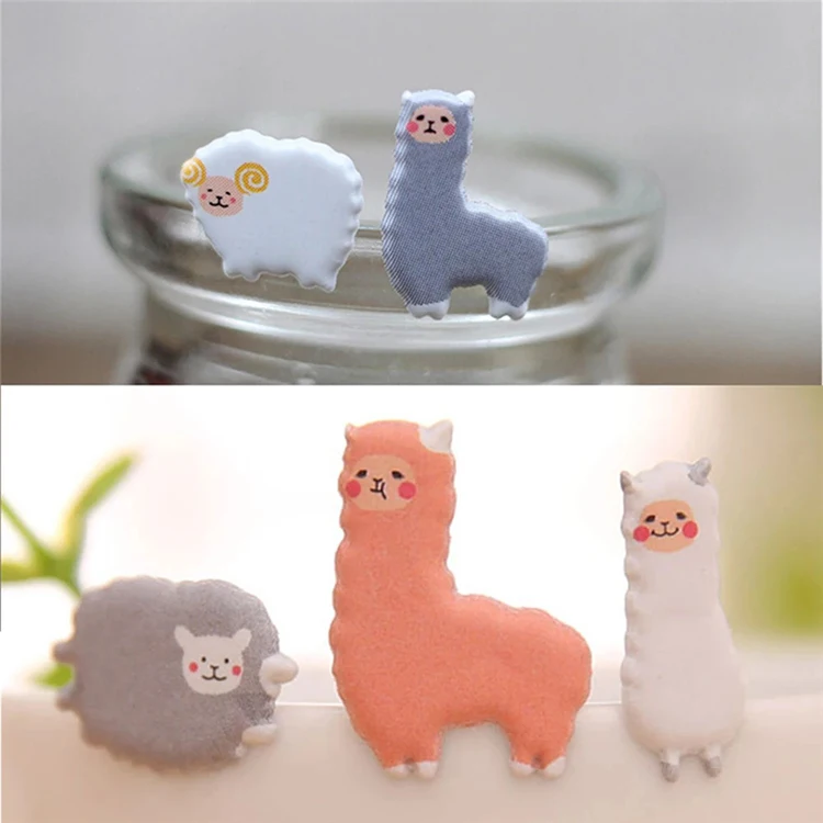  Модные Милые 3D пышные Мультяшные Животные наклейки для детей дневника скрапбукинга