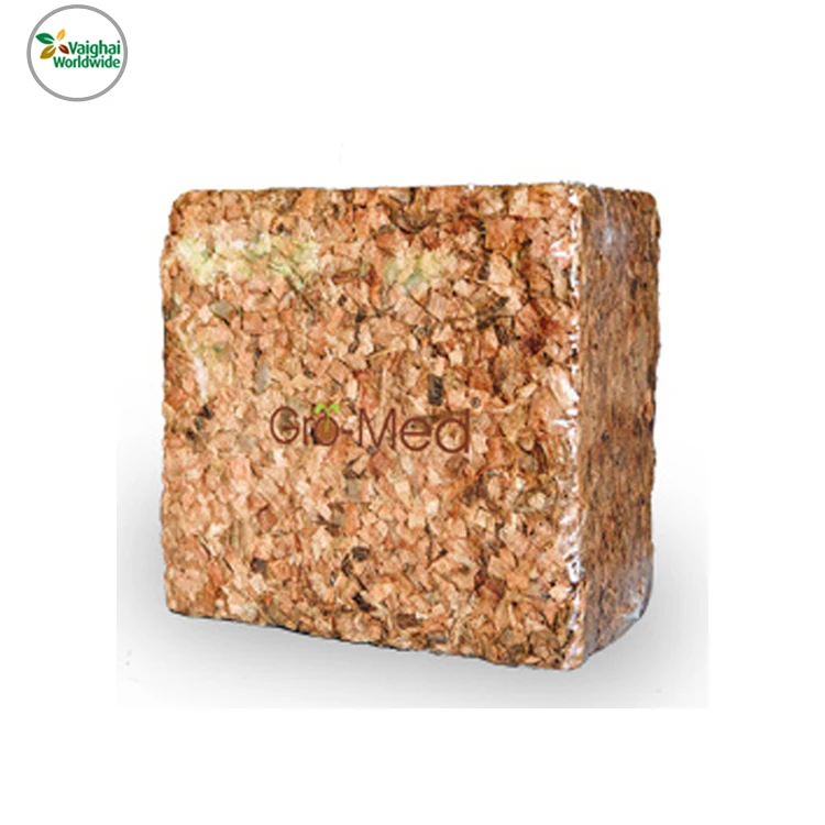 New Product Coir Peat Bulk Stock Coconut Husk Chips Block
