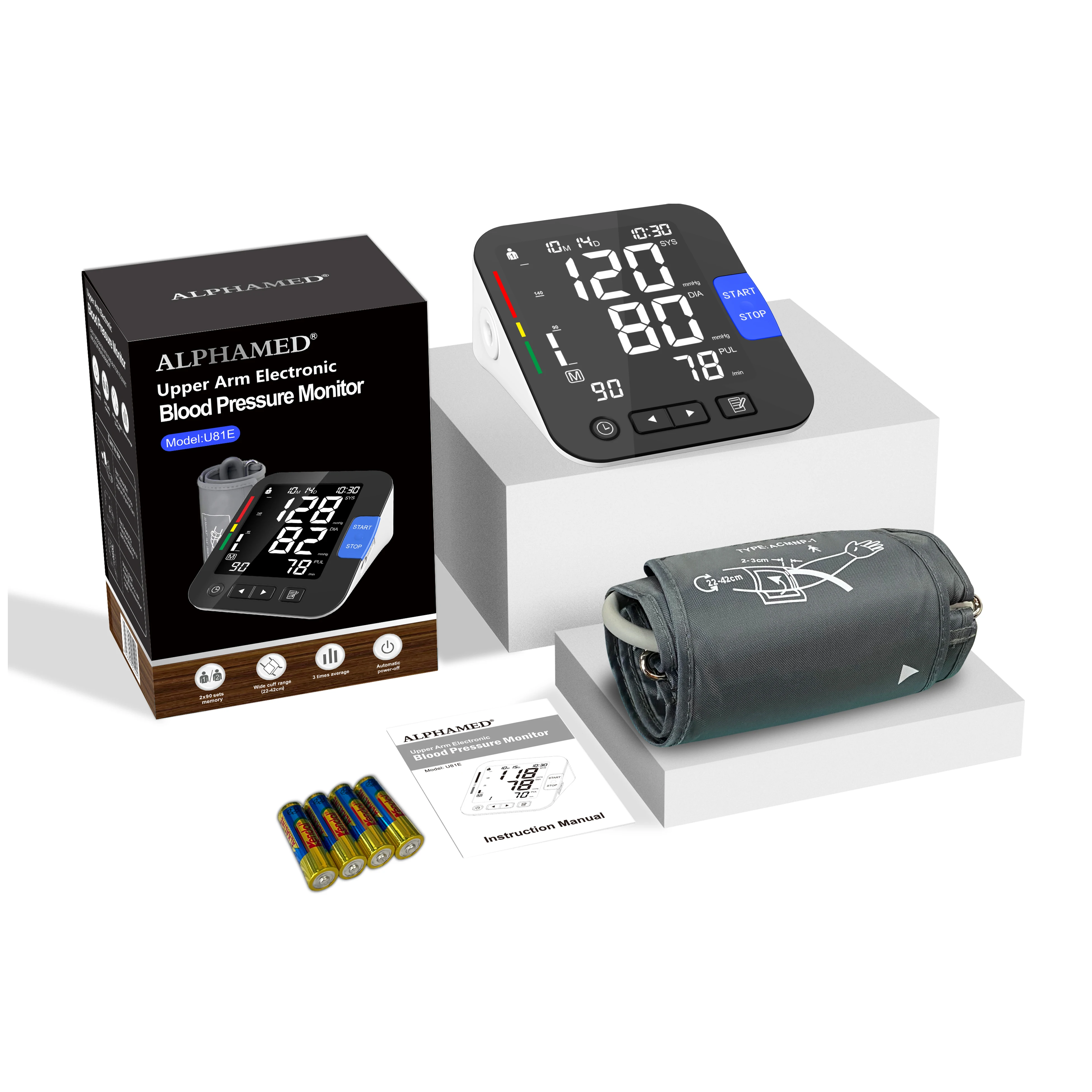 New Nebul Home Use Digital BP Machine Buy best digital blood pressure monitor CE ISO Arm style blood pressure monitor