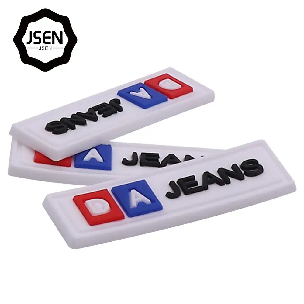 
Термотрансферная силиконовая резиновая этикетка, напечатанная на ткани, многоцветная резиновая ткань, 3d ПВХ силиконовая резиновая этикетка 