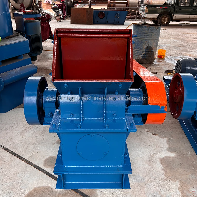 10TPH High Performance Mobile Gold Ore Hammer Mill Mini Stone Rock Hammer Crusher Machine