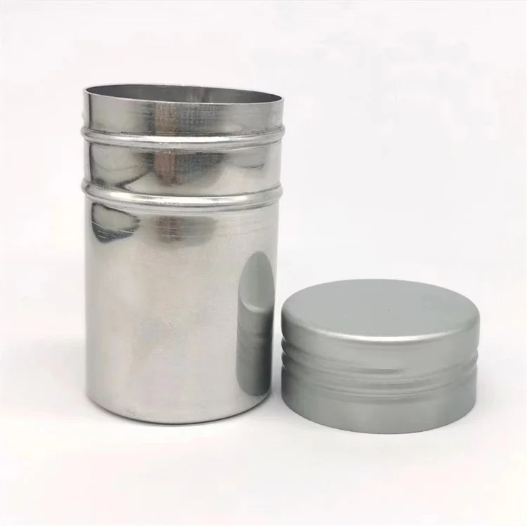 Eco Friendly Wholesale 50g Empty Aluminum Hair Wax Stick Tube Metal Deodorant Stick Container for Hair Gel