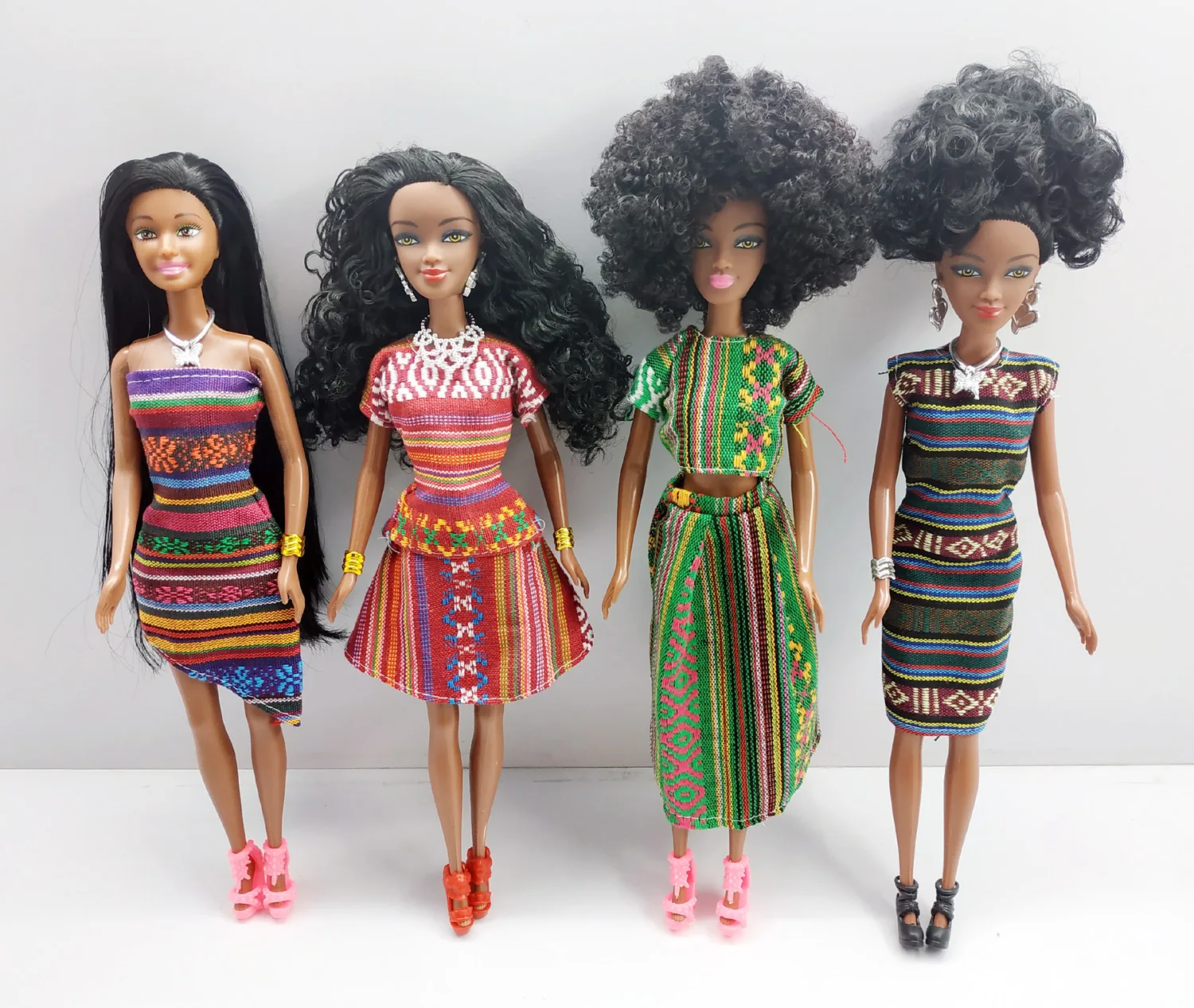 
Bar Dolls For Girls Baby Movable Joint African Black Doll Best Gift Toy Hot sale baby dolls for kids 