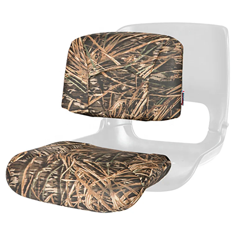 Heavy Duty Cheap Marine Plastic Pontoon Seats Fold Down Camouflage Boat Seats