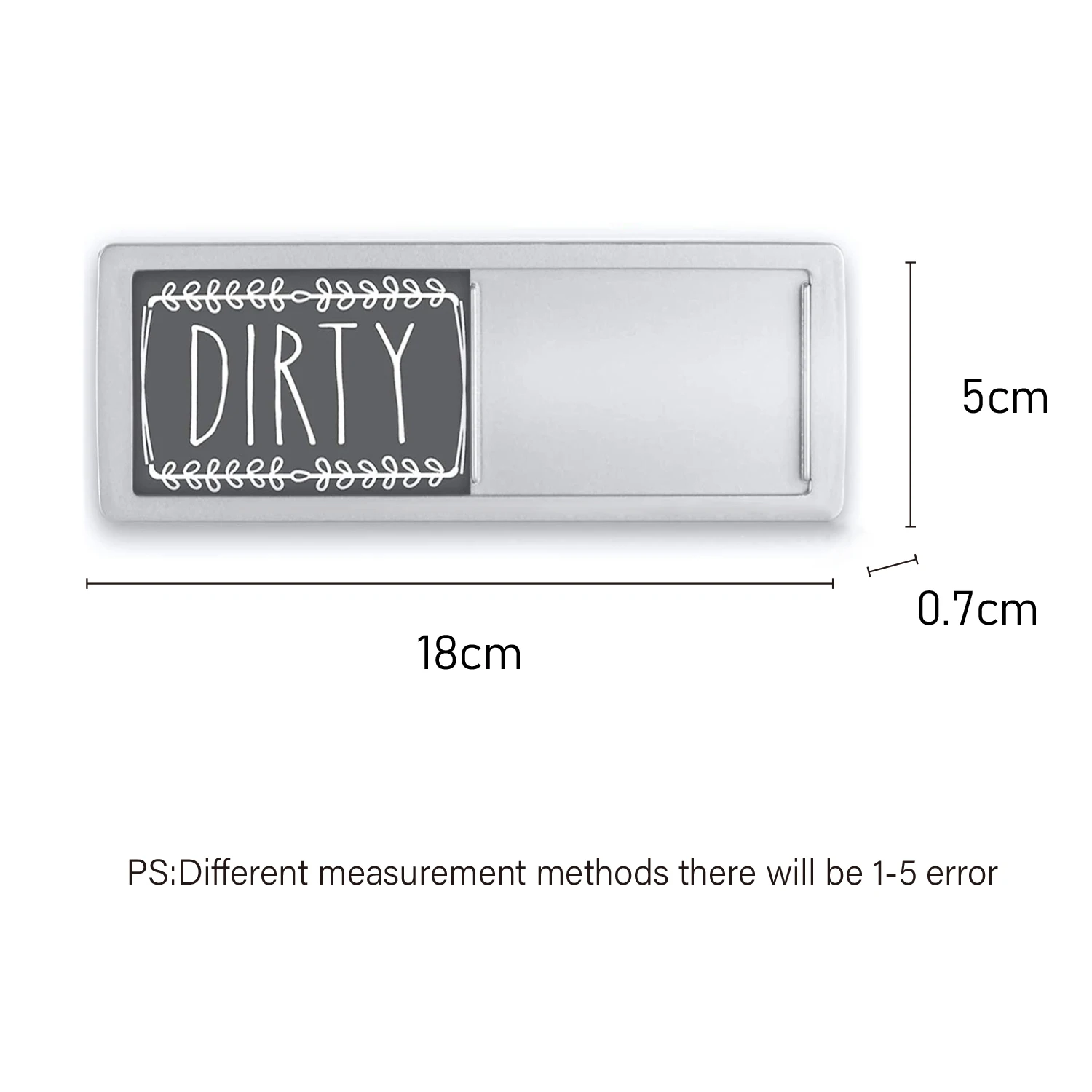Dishwasher Magnet Clean Dirty Sign Large Text Easy to Read  Magnetic Indicator Kitchen Decor