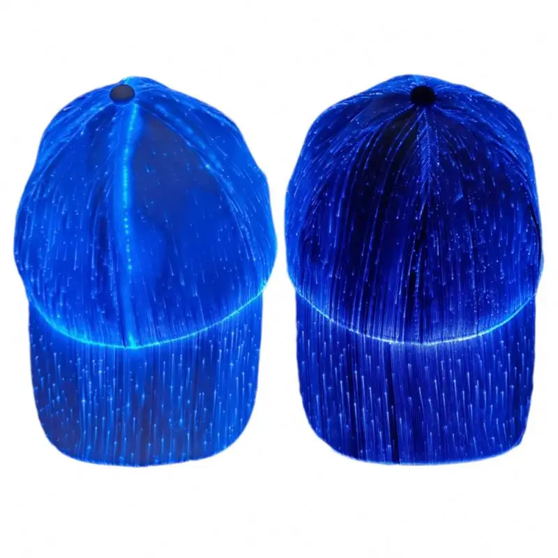 Led Cap Luminous Baseball Hat 7 Colors Glow Hat For Men Women Usb Charging Light Up Caps For Party Club