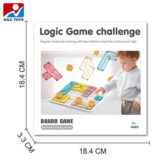 Kid desktop board toy logical thinking early educational board games for children logical game