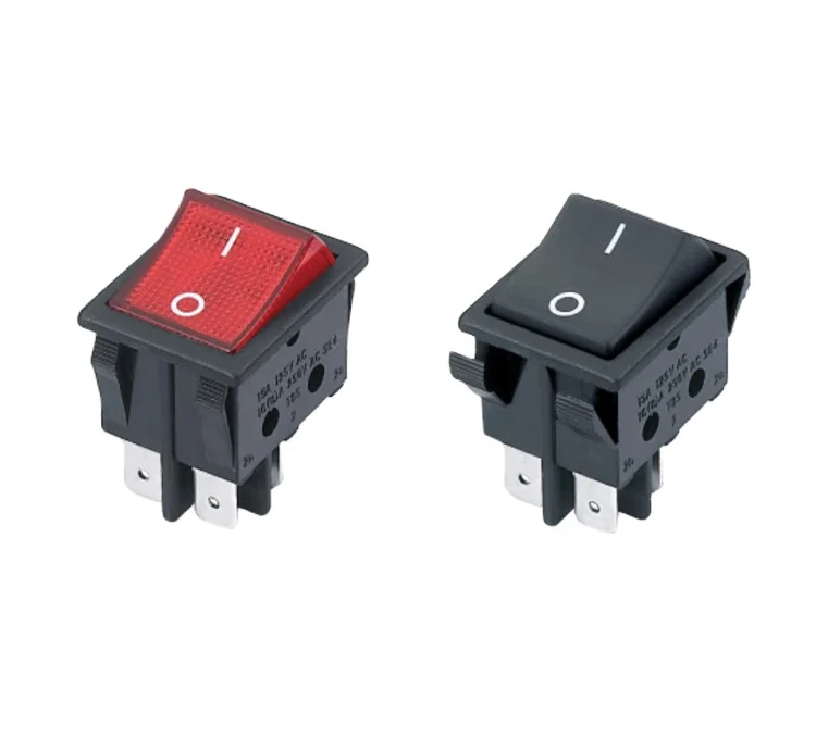 RS-C006 16A 250VAC t85 cqc round shape electrical rocker switch