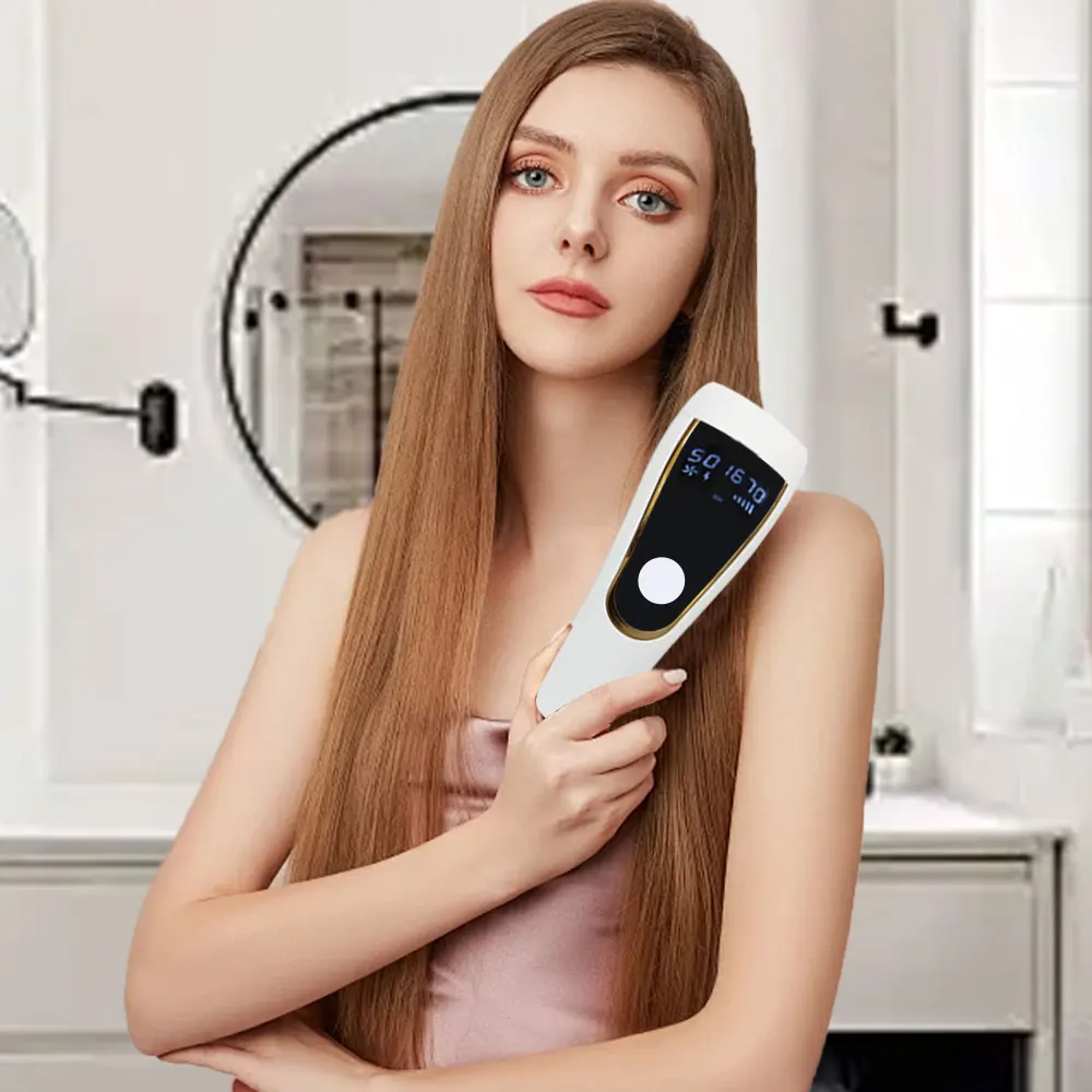 High Quality Handheld Beauty Device Mini IPL Hair Removal Machine Epilator Home  Screen Display Remover Machine Bikini Trimmer