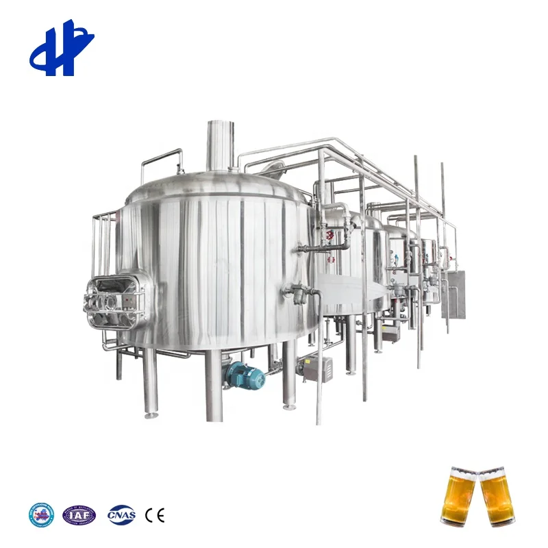 High Quality 5000L Ale Beer brewing plant Wine Making Machine