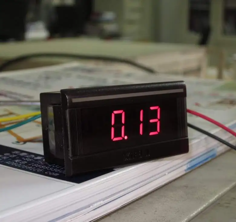 
digital LED mini voltmeter ammeter 