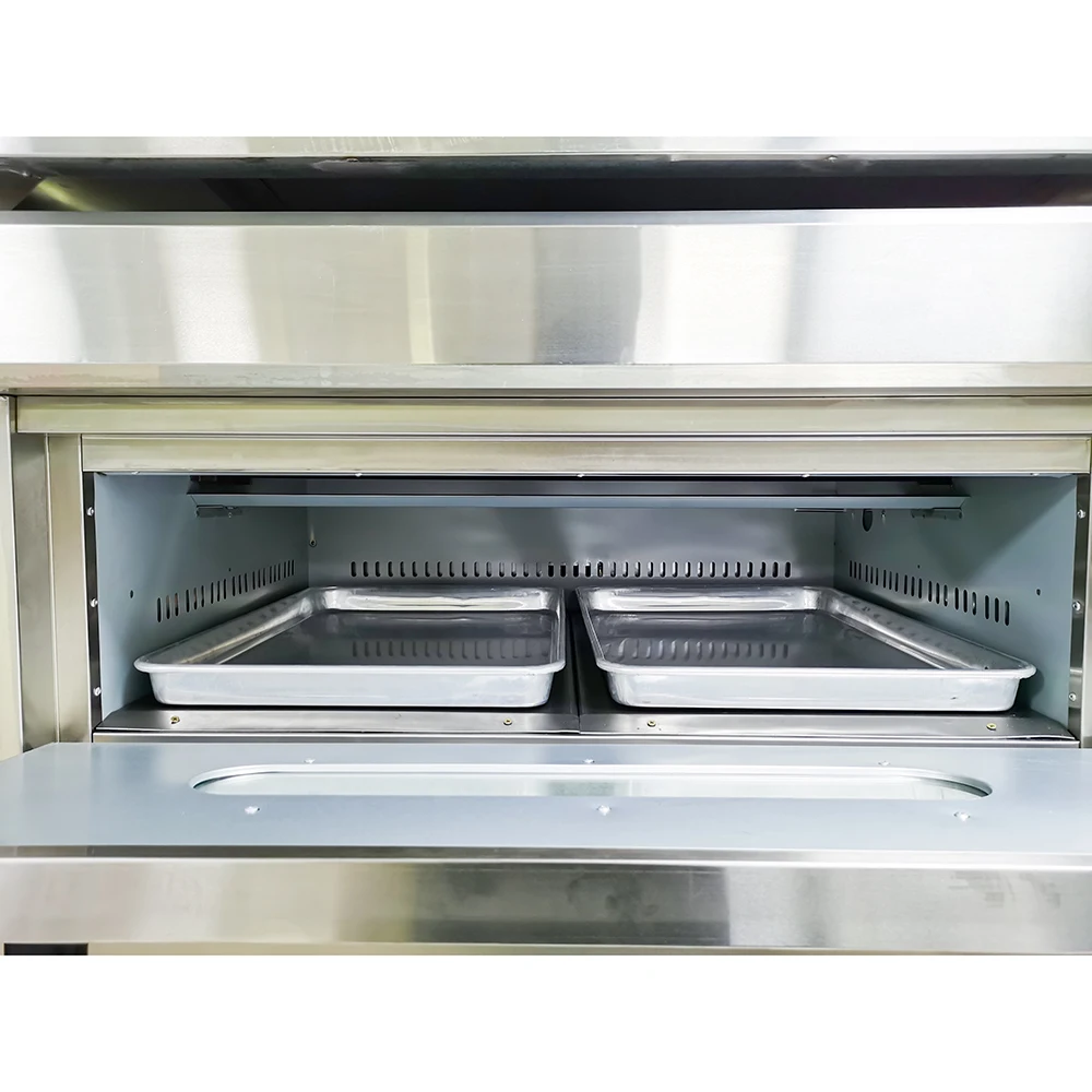 
Microcomputer control Baking deck oven,gas oven baking,gas Deck Oven (1-Deck 3-Tray) 