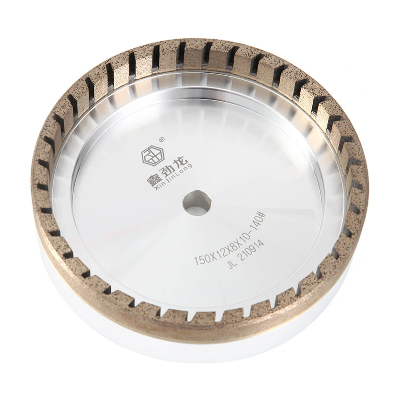 High speed Durable Disc best quality inner half teeth diamond grinding cup wheels For Glass Edge Machine