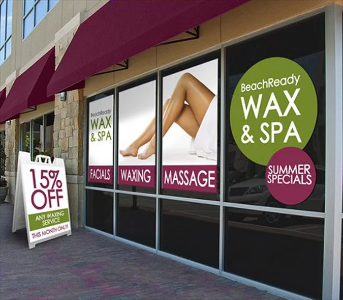 White Printing Self Adhesive Vinyl with Black Glue Glossy / Matte Eco Solvent