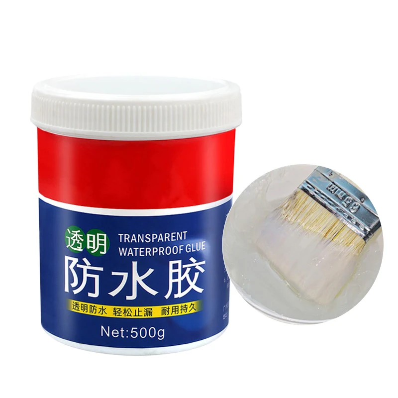 New Arrivals Transparent Waterproof Glue Crack Seal For Roof Ground And Wall OEM Household Chemicals