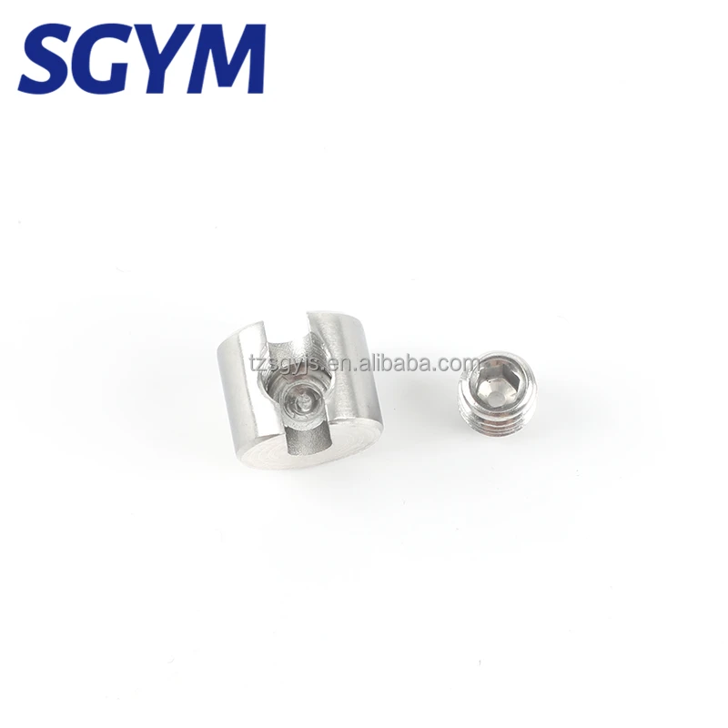 SGYM 2mm Rope Clips Stainless Steel 316 Rigging Hardware  Wire Rope Fittings Cable Clamp