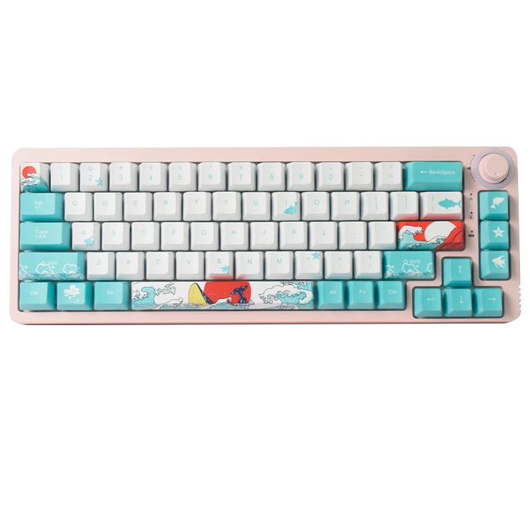 AFLION заказной Tampas Chave 104 цветной арабский круглый мультфильм Sa Oem Xda Pbt Keyboard Key