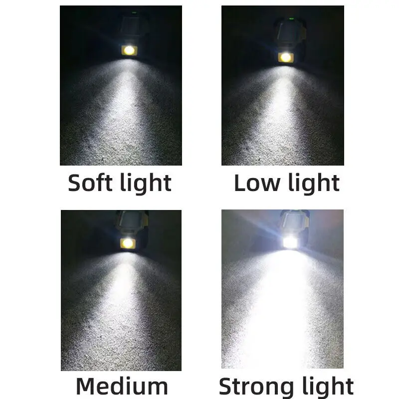 Outdoor Camping Travel LED Lamp Light with Power Bank Function White or Black Body ROHS & IP65 Certified Cold White Emission