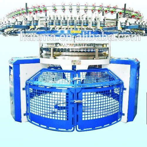 Hanma новая модель одинарной махровой жаккардовой вязальной машины, новый стиль, высокая скорость