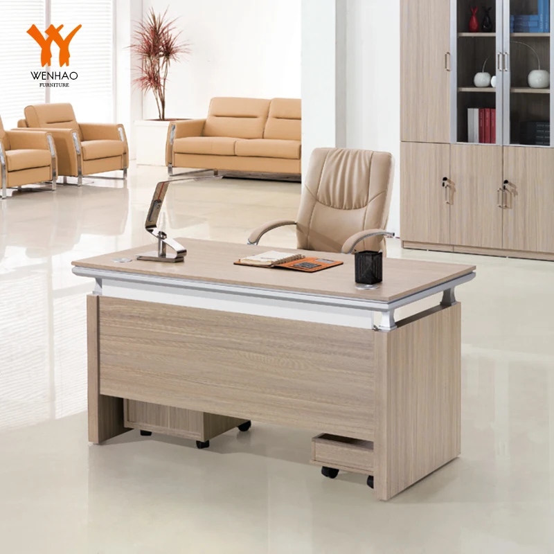 Secretary office counter table office furniture models design