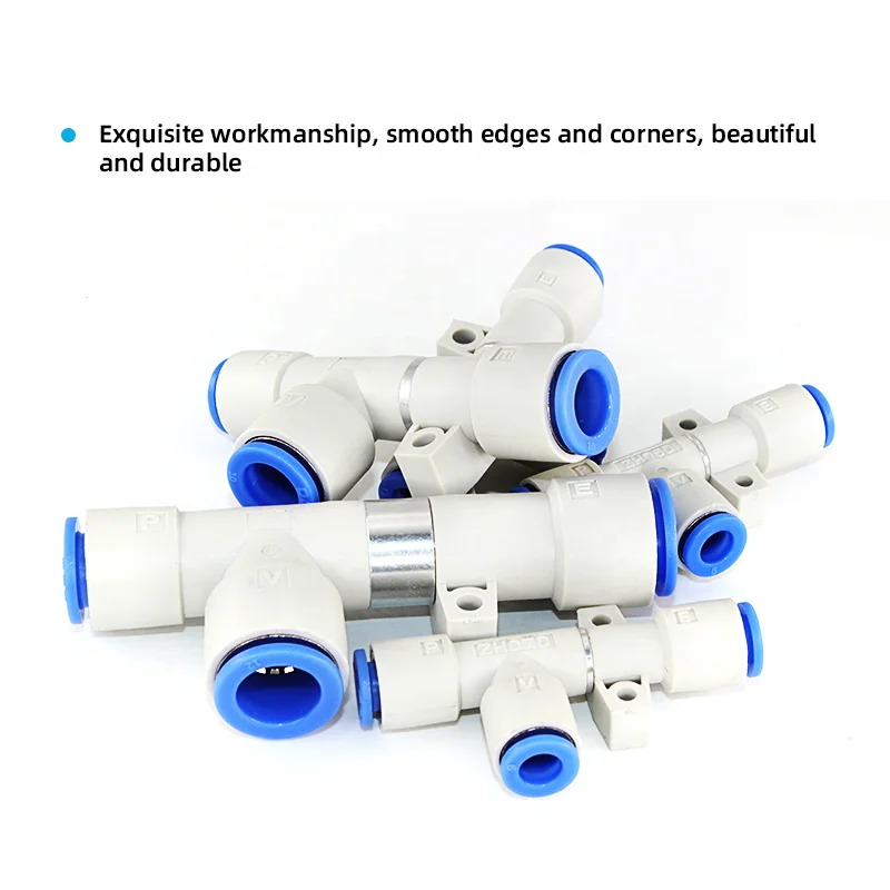 SMC pneumatic Vacuum generator ZH05DS-06-06-06 ZH07DS-06-06-06 ZH10DS-06-06-08 -88kPa Body ported type One-touch connection