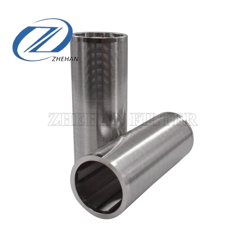 Water sand well mesh filter well point screen with ISO9001 water well johnson screen well point screen wedge wire filter