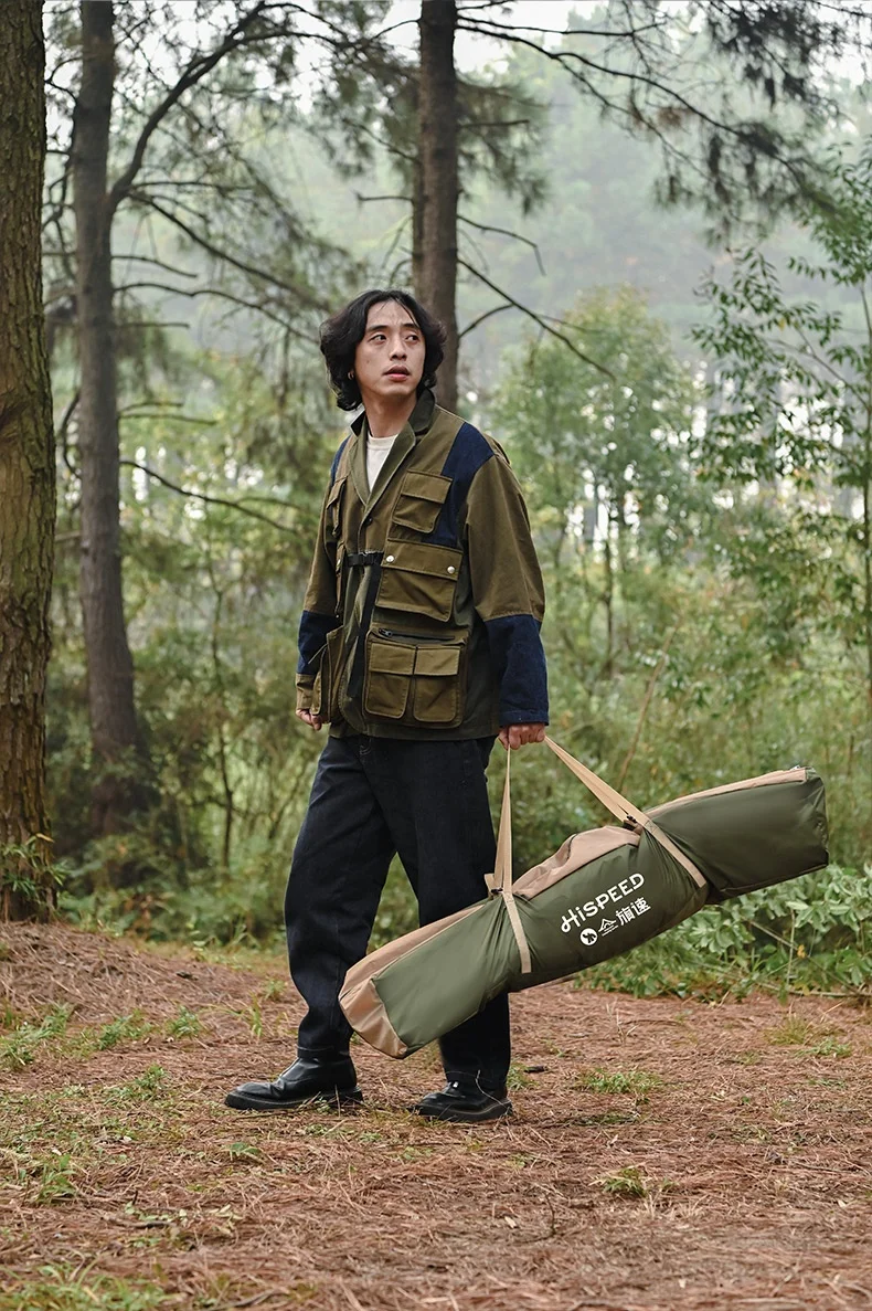 HISPEED Large Camping Automatic Tent Pop Up Portable 4 Season Outdoor Camping Tent for 2 People