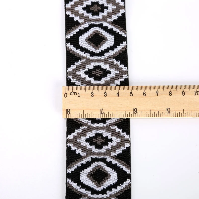 Webbing Manufacturer Jacquard Elastic Webbing Brief Custom Jacquard Elastic band for dressing