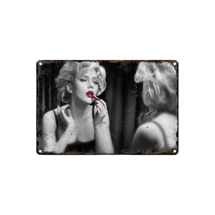 
Ponerine Factory Metal Sign Wall Decorative Tin Sign Customized Tin Signs 