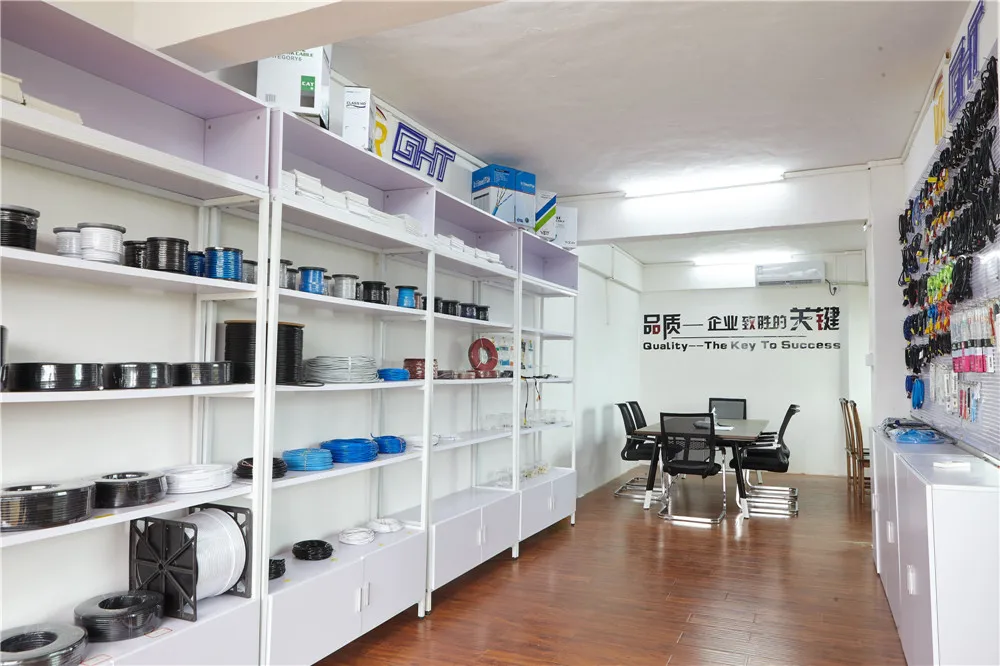 Outdoor SFTP CAT6 0.57mmCCA 23AWG Grey O.D.,6.0mm Stp Cable 100m Cat 6 305m Box Sftp Cat6 Connector