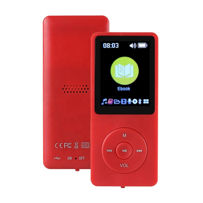Digital mini audio reproductor mp3 music player portable walkman with speaker with display