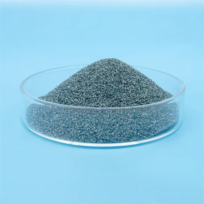 Haixu Abrasives Factory Price of Green Silicon Carbide sand for Sandblasting