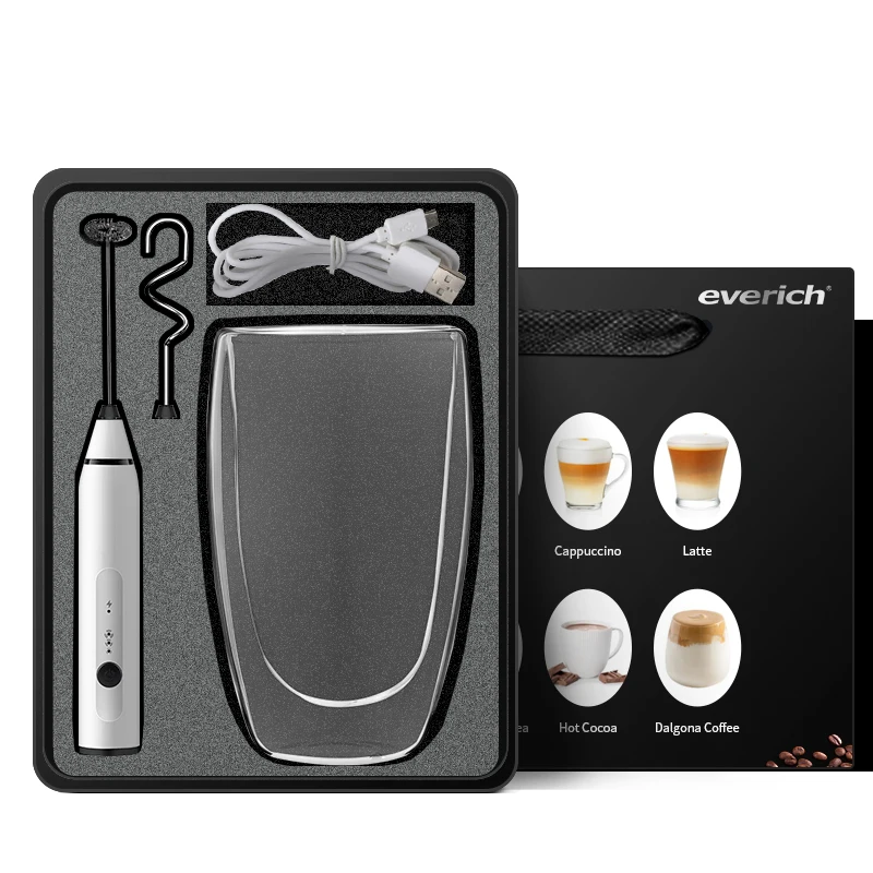 Handheld milk frother handheld electric milk frother hand milk frother shaker coffee mug protein shaker bottle