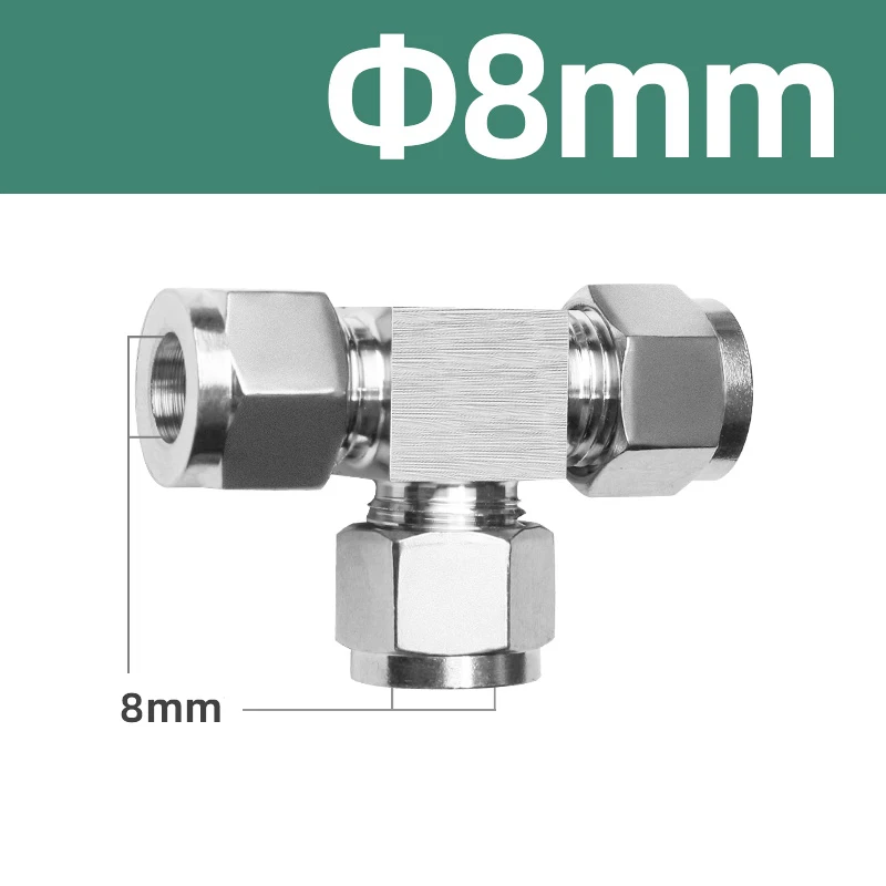 304 из нержавеющей стали PE рукав типа трубы Unio пневматические детали шланговые фитинги воздушный трубчатый разъем Быстрый фитинг