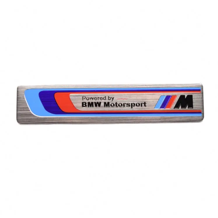 Factory Custom Car Labels 3m Automotive Adhesive Sticker Custom Car Sticker Aluminum Auto Stickers  Emblem Logo Badge