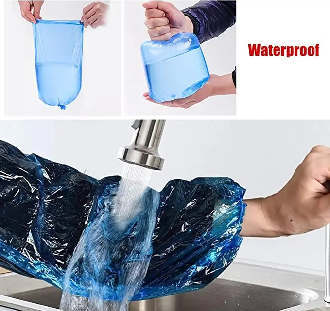 Прямая продажа с фабрики, индивидуальный цвет, 2,5 г, одноразовые водонепроницаемые пыленепроницаемые пластиковые нарукавники