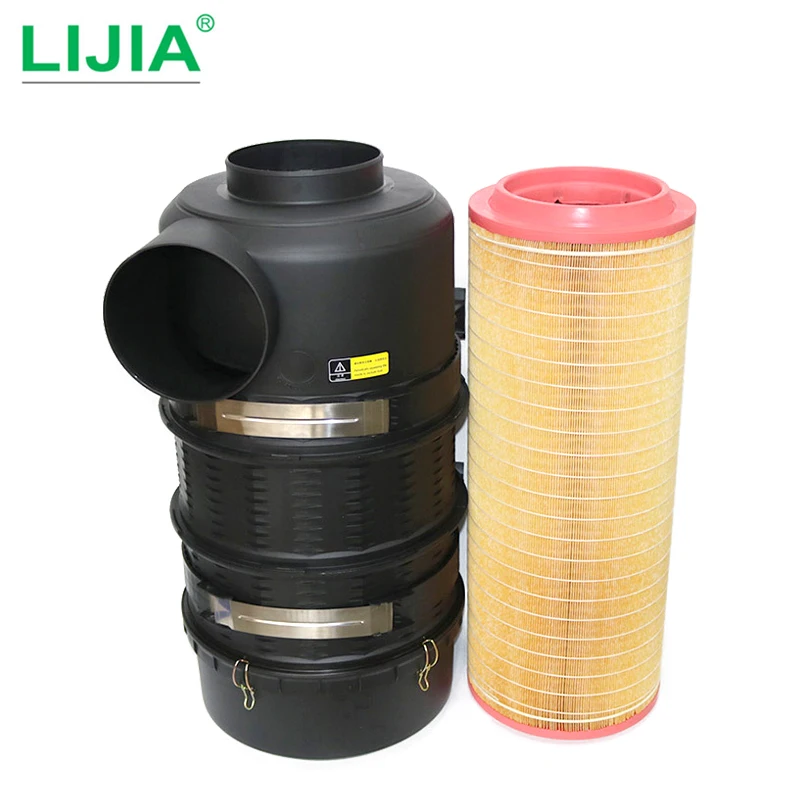 Industrial air compressor parts 400HP 315KW D281480 4580092970 engine assembly replacement air-filter element compatible MANN