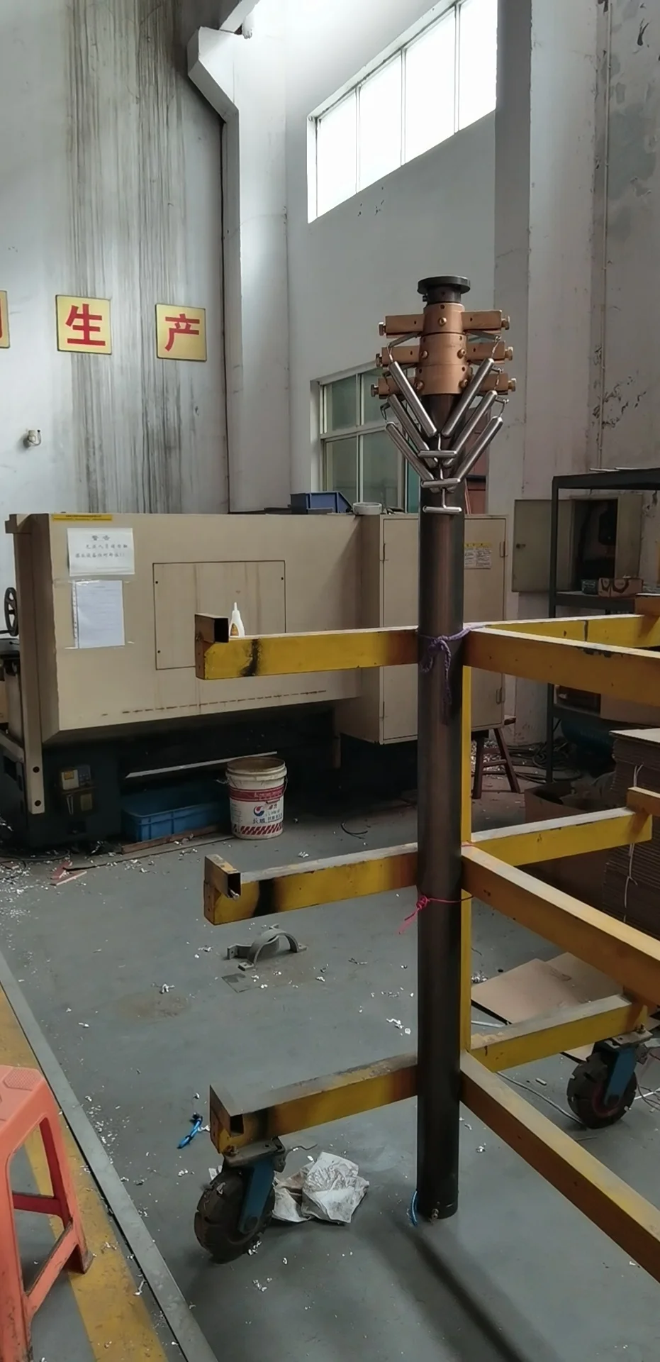  7m telescopic mast electric