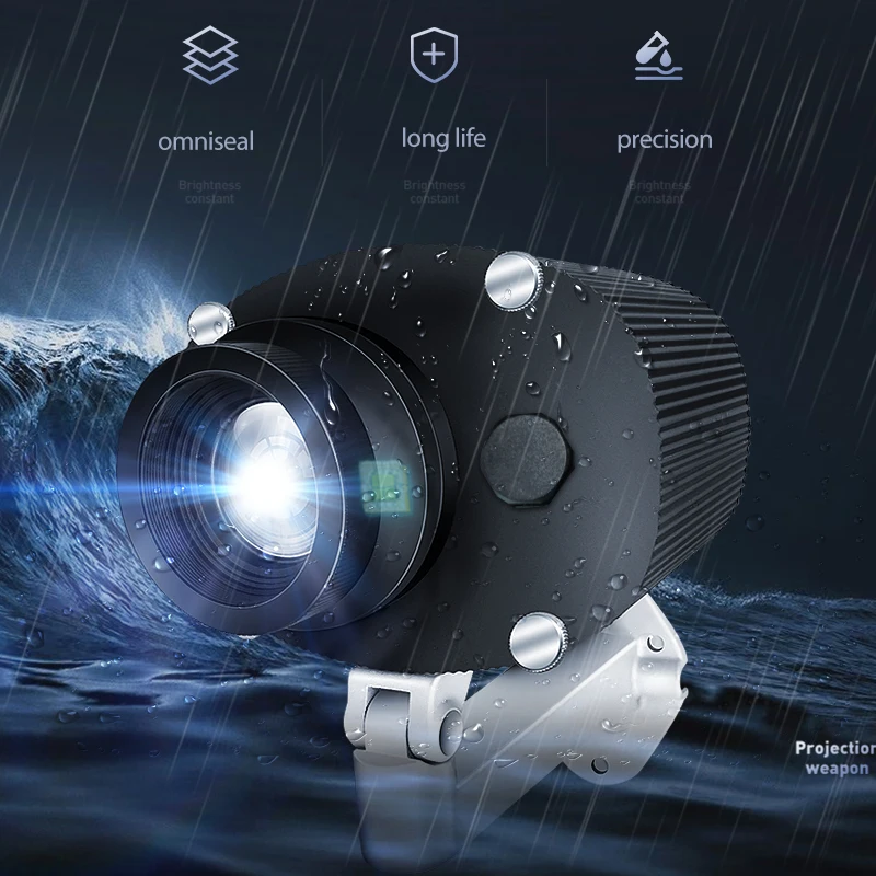 Горячая Распродажа водонепроницаемый наружный Ip65 50 Вт рекламный вращающийся светодиодный проектор логотипа