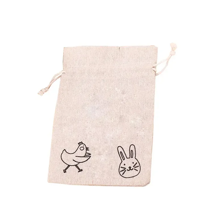 Burlap Jute Sacks Pouches Coffee Bean Seeds Packing Bags New Arrival Drawstring Natural Gift Bag Extra Large