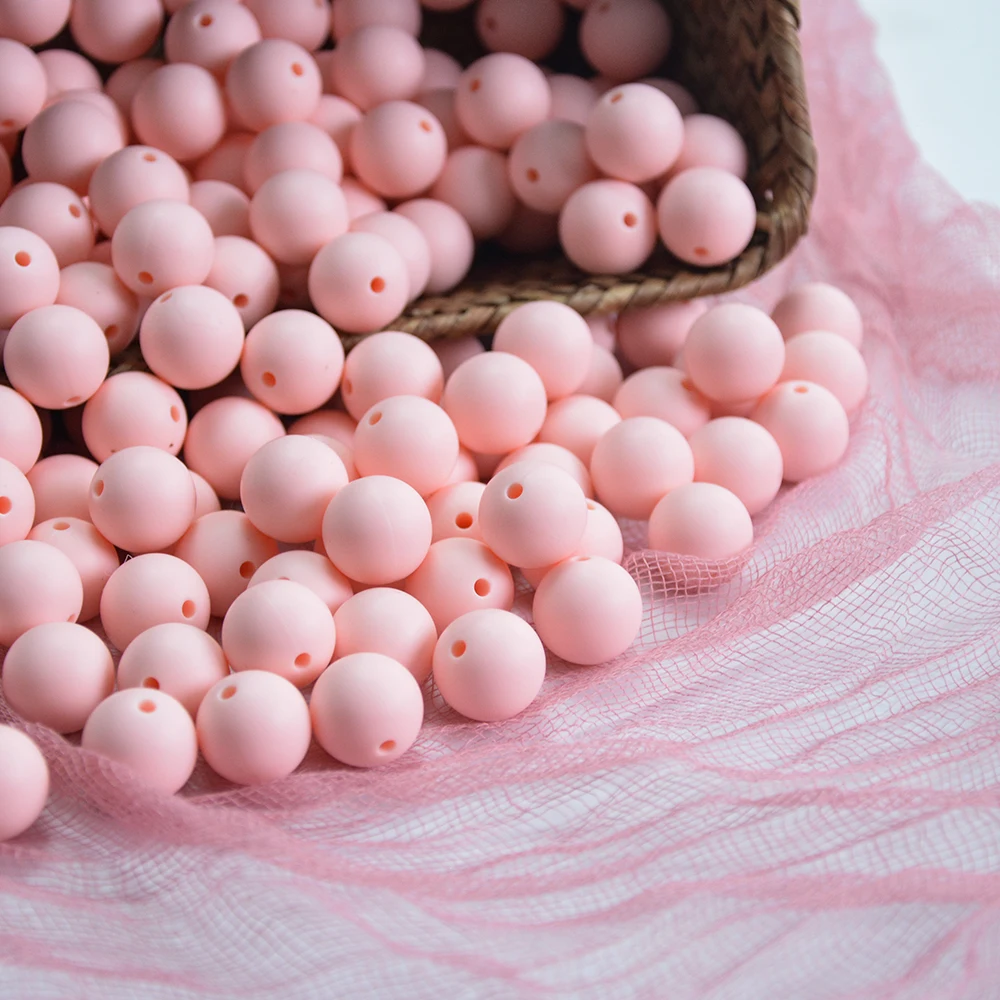 Wholesale Teething Baby Teether Silicone Beads Set Silicone Teething Beads Silicone Teether Beads