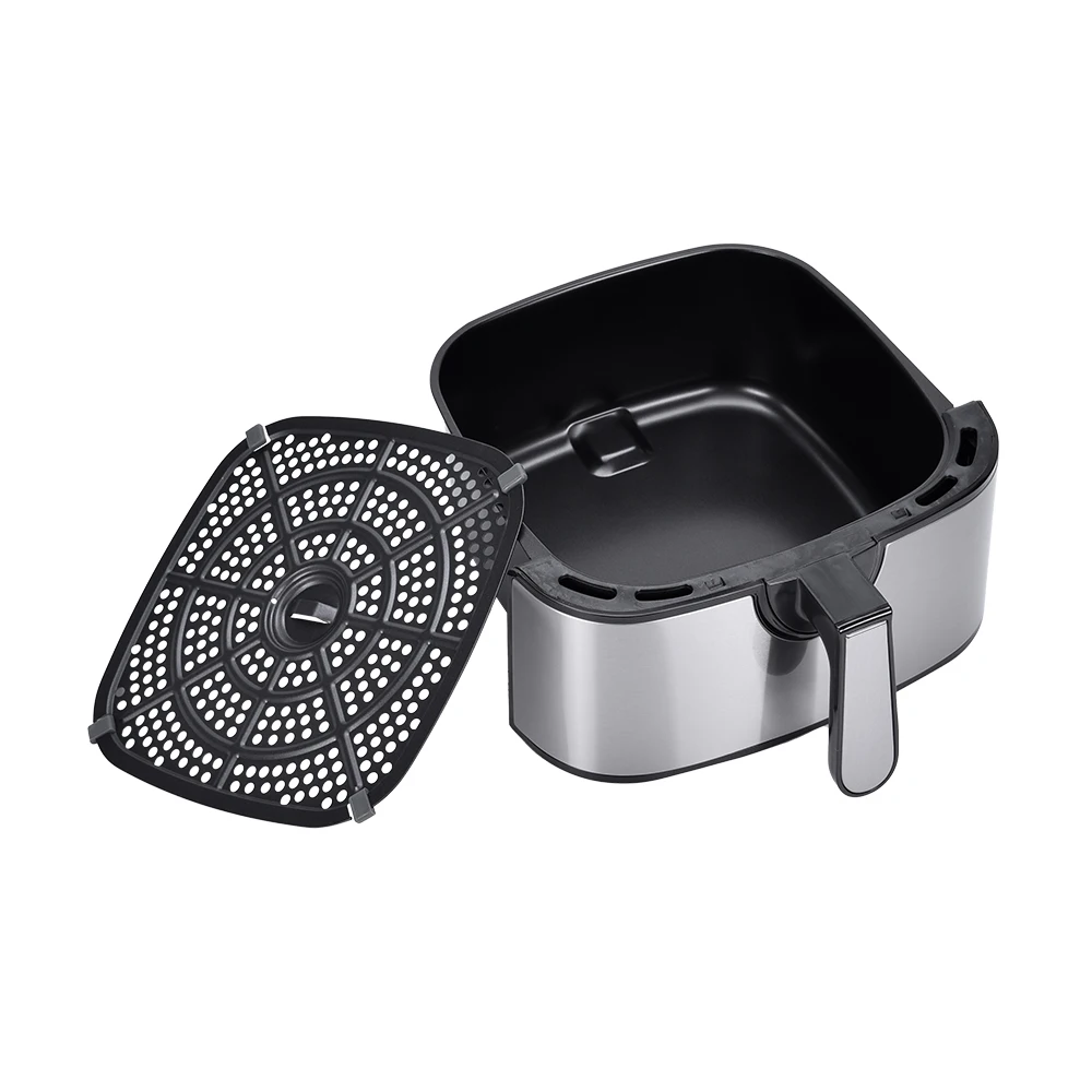 Fryer Oil Free 7.5l 1800w Oven Commercial Digital Home Use Touch Screen Stainless Steel Air Fryer