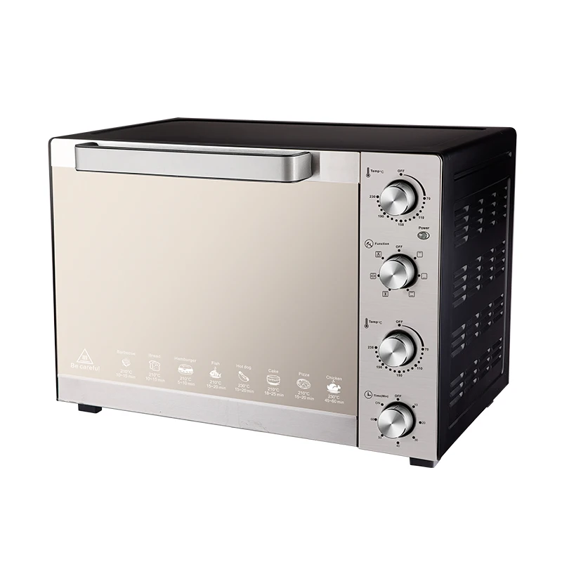 High Quality Electric Toaster Mechanical Oven 21L to 150L Big Capacity Single Door Switch Air Fryer Oven