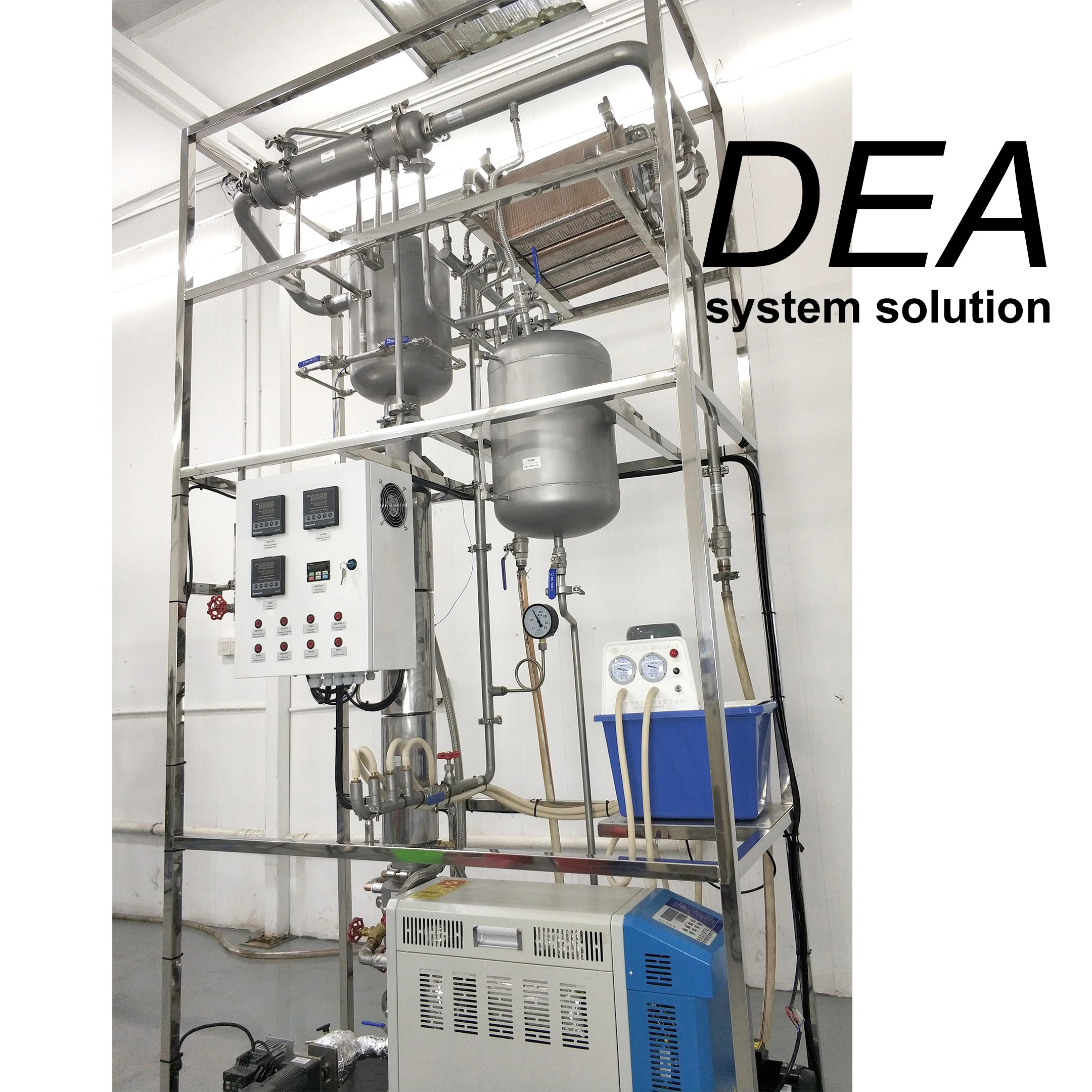 DEA-FM-40     Falling Film Evaporator for Ethanol recovery Plant Essential Oil Extraction
