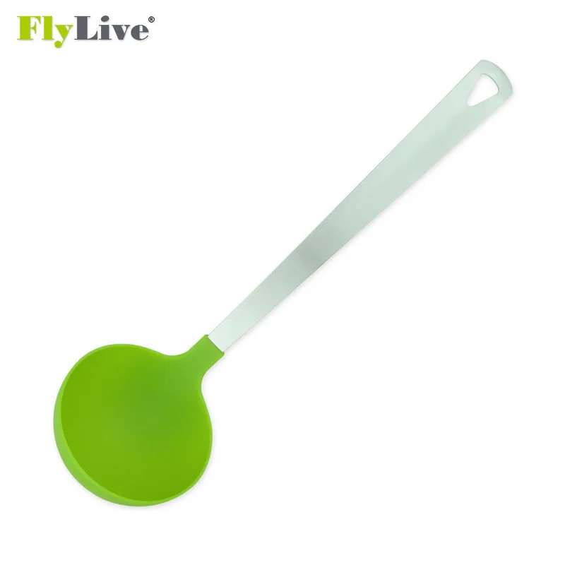 
5 Piece Nylon Cooking Utensil Set with stainless steel handle 