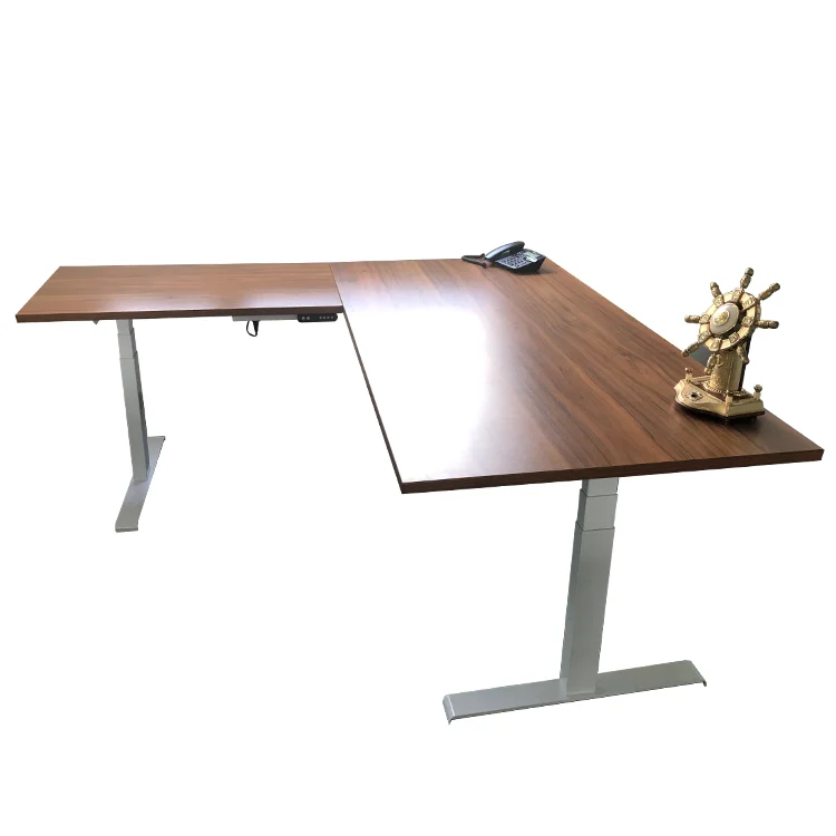 executive wooden office desk corner computer table hight adjustable table l-shaped office study laptop table desk